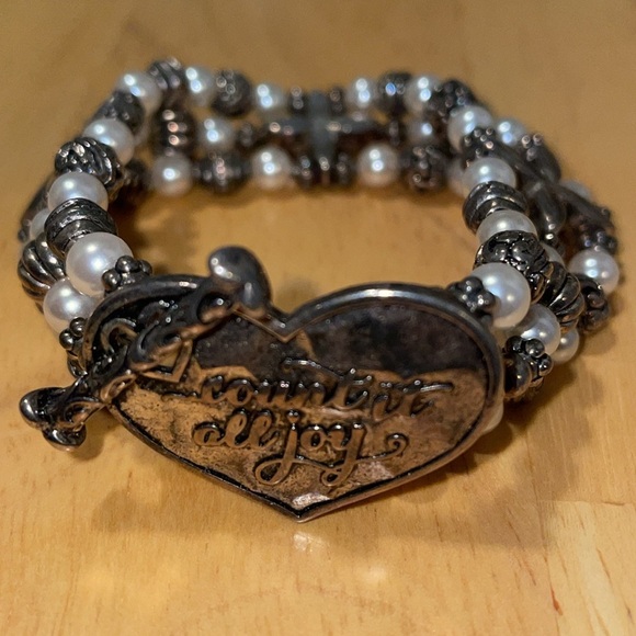 Premier Designs Bible Scripture Bracelet.  Count It All Joy. 7 Inch - Picture 2 of 4